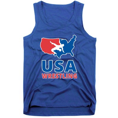 Usa Wrestling Tank Top