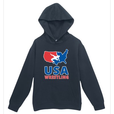 Usa Wrestling Urban Pullover Hoodie