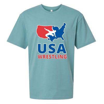 Usa Wrestling Sueded Cloud Jersey T-Shirt