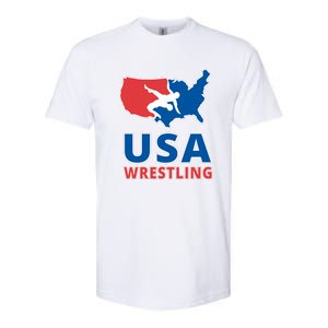 Usa Wrestling Softstyle CVC T-Shirt