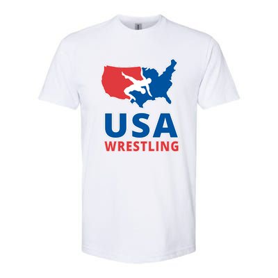 Usa Wrestling Softstyle® CVC T-Shirt