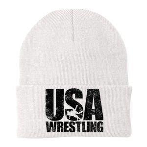 Usa Wrestling Wrestling Team Patriot Usa Wrestler Knit Cap Winter Beanie