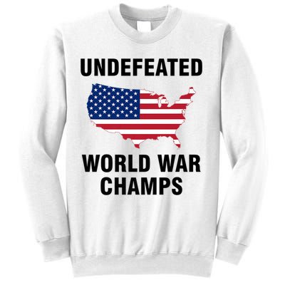 Undefeated World War Champs Gift Sweatshirt