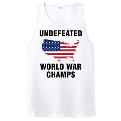 Undefeated World War Champs Gift PosiCharge Competitor Tank