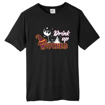 Up Witches Wine Witch Halloween Party Ing Gift Tall Fusion ChromaSoft Performance T-Shirt