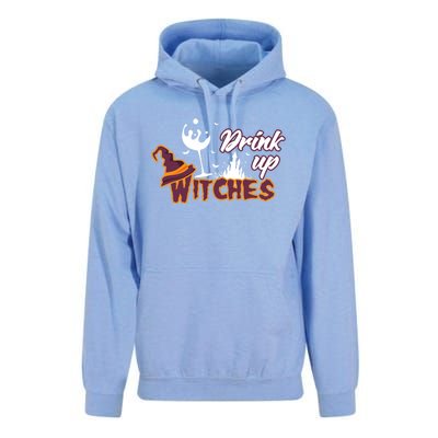 Up Witches Wine Witch Halloween Party Ing Gift Unisex Surf Hoodie