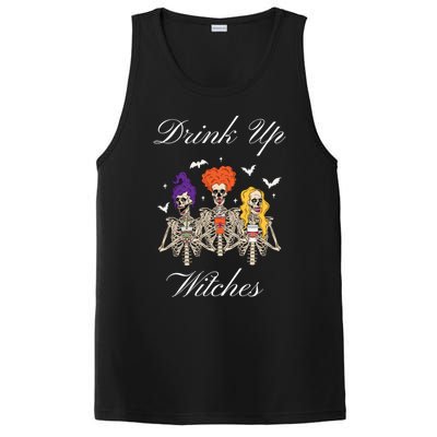 Up Witches With Skeleton Sisters Gift PosiCharge Competitor Tank