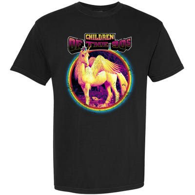 Unicorn With Wings Retro Children Of The 90's Garment-Dyed Heavyweight T-Shirt