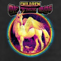 Unicorn With Wings Retro Children Of The 90's Beanie