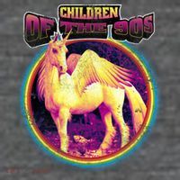 Unicorn With Wings Retro Children Of The 90's Tank Top