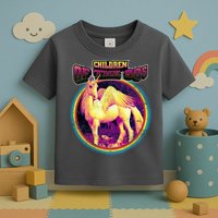 Unicorn With Wings Retro Children Of The 90's Toddler T-Shirt