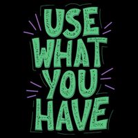 Use What You Have Earth Day Tall Hoodie