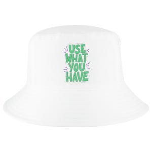 Use What You Have Earth Day Cool Comfort Performance Bucket Hat