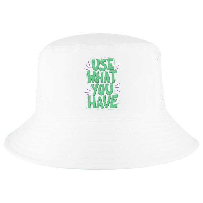 Use What You Have Earth Day Cool Comfort Performance Bucket Hat