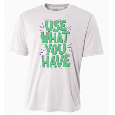 Use What You Have Earth Day Cooling Performance Crew T-Shirt