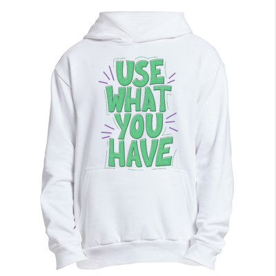 Use What You Have Earth Day Urban Pullover Hoodie