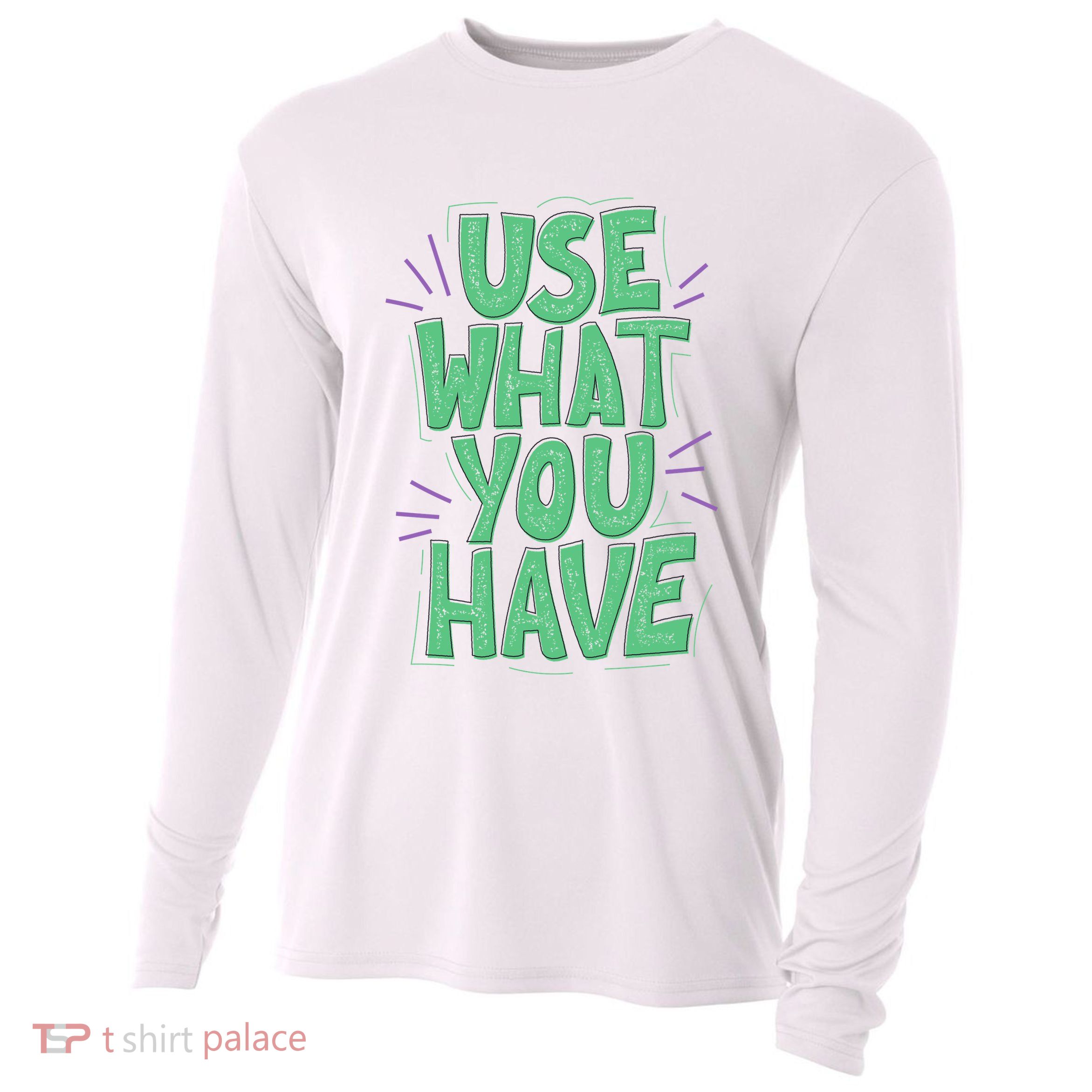 Use What You Have Earth Day Cooling Performance Long Sleeve Crew