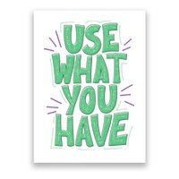 Use What You Have Earth Day Poster
