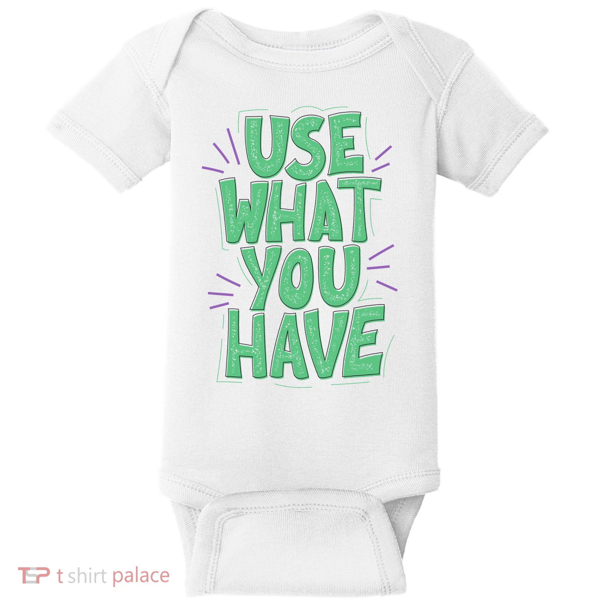 Use What You Have Earth Day Baby Bodysuit