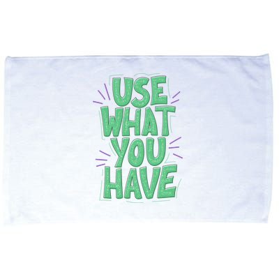 Use What You Have Earth Day Microfiber Hand Towel