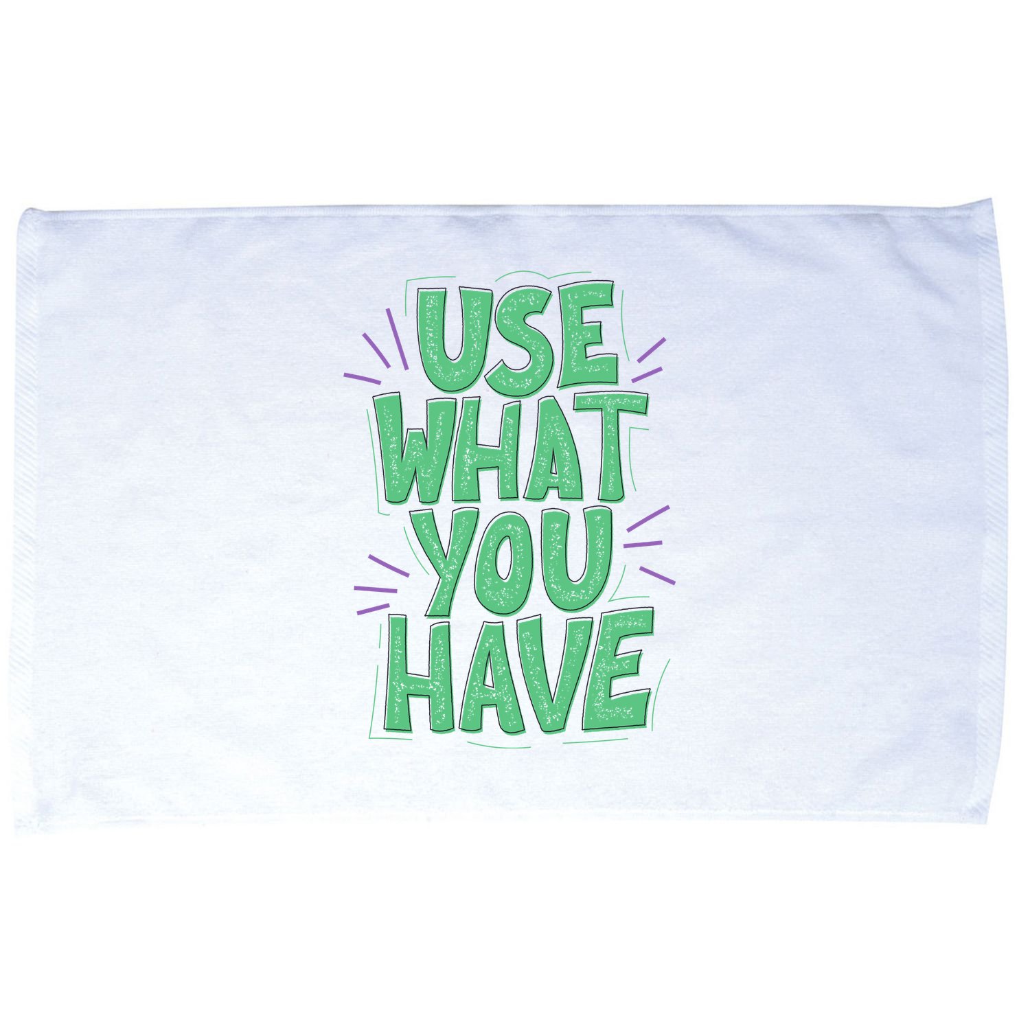 Use What You Have Earth Day Microfiber Hand Towel