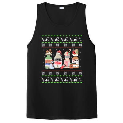 Ugly Xmas Funny Propofol Christmas Nurse CRNA PACU ER ED ICU  PosiCharge Competitor Tank