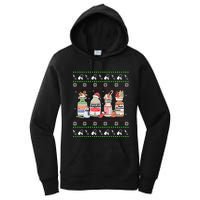 Ugly Xmas Funny Propofol Christmas Nurse Crna Pacu Er Ed Icu Women's Pullover Hoodie