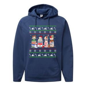 Ugly Xmas Funny Propofol Christmas Nurse Crna Pacu Er Ed Icu Gift Performance Fleece Hoodie