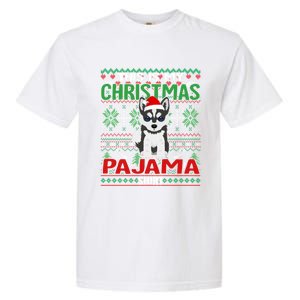 Ugly Xmas Holiday This Is My Siberian Husky Dog Christmas Great Gift Garment-Dyed Heavyweight T-Shirt