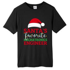 Ugly Xmas Matching SantaS Favorite Mechatronics Engineer Gift Tall Fusion ChromaSoft Performance T-Shirt