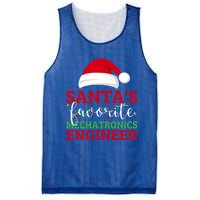 Ugly Xmas Matching SantaS Favorite Mechatronics Engineer Gift Mesh Reversible Basketball Jersey Tank