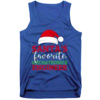 Ugly Xmas Matching SantaS Favorite Mechatronics Engineer Gift Tank Top