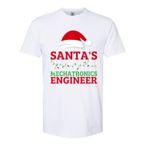 Ugly Xmas Matching SantaS Favorite Mechatronics Engineer Gift Softstyle CVC T-Shirt