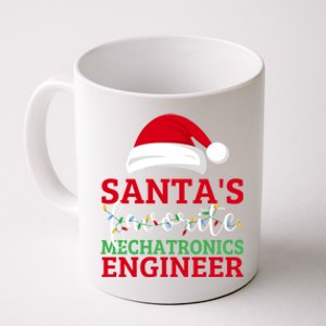 Ugly Xmas Matching SantaS Favorite Mechatronics Engineer Gift Coffee Mug