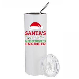 Ugly Xmas Matching SantaS Favorite Mechatronics Engineer Gift Stainless Steel Tumbler