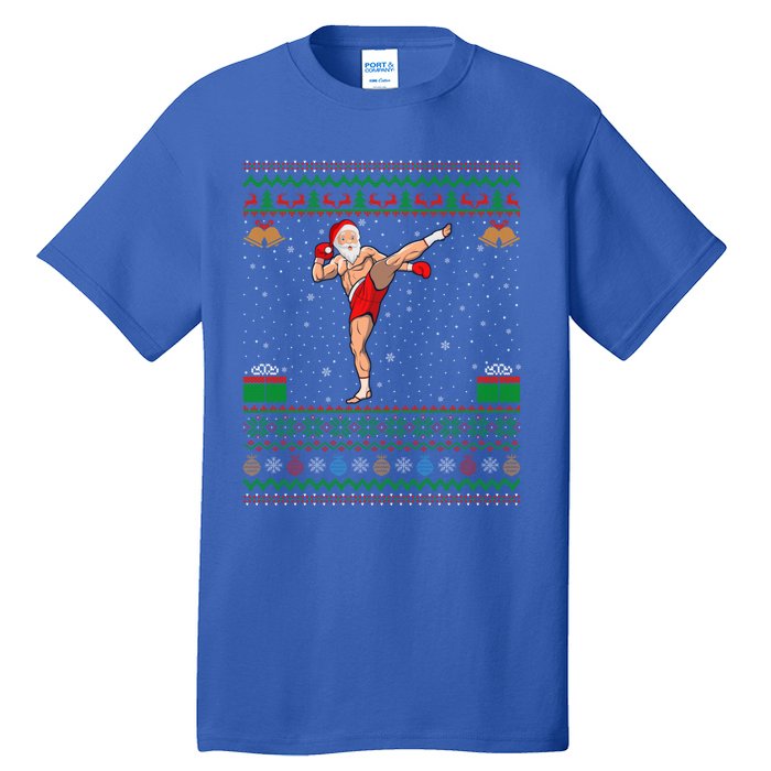 Ugly Xmas Style Kickboxing Christmas Gift Tall T-Shirt