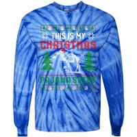 Ugly Xmas Sweater Camel This Is My Christmas Pajama Gift Tie-Dye Long Sleeve Shirt