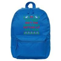 Ugly Xmas The Tree IsnT Only Thing Getting Lit This Year Gift 16 in Basic Backpack