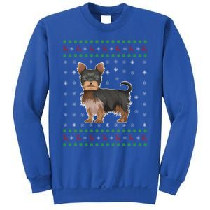 Ugly Xmas Yorkshire Terrier Graphic Ugly Sweater Christmas Cool Gift Sweatshirt