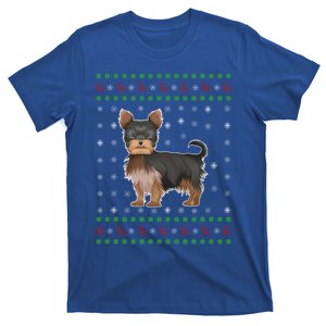 Ugly Xmas Yorkshire Terrier Graphic Ugly Sweater Christmas Cool Gift T-Shirt