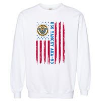 Uss Yancey Aka 93 Amphibious Cargo Ship Veteran Christmas Garment-Dyed Sweatshirt