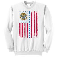 Uss Yancey Aka 93 Amphibious Cargo Ship Veteran Christmas Sweatshirt