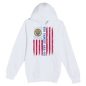 Uss Yancey Aka 93 Amphibious Cargo Ship Veteran Christmas Premium Pullover Hoodie