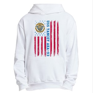 Uss Yancey Aka 93 Amphibious Cargo Ship Veteran Christmas Urban Pullover Hoodie