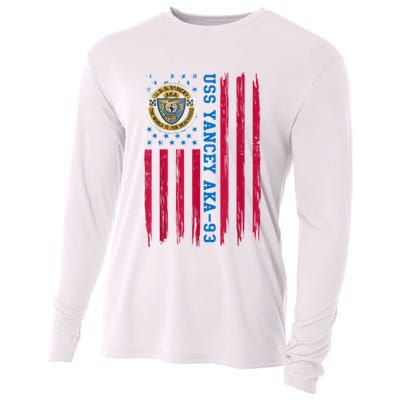 Uss Yancey Aka 93 Amphibious Cargo Ship Veteran Christmas Cooling Performance Long Sleeve Crew