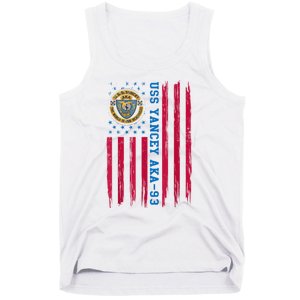 Uss Yancey Aka 93 Amphibious Cargo Ship Veteran Christmas Tank Top