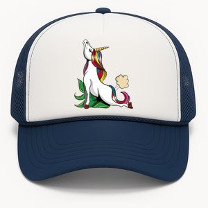 Unicorn Yoga Inhale Exhale Cobra Pose Farting Magical Yogi Gift Trucker Hat