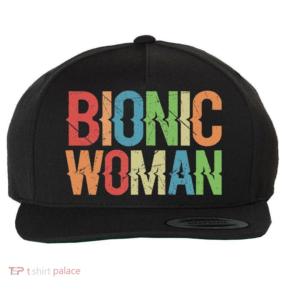 Unleash Your Inner Cyborg With Our Bionic Women  Wool Snapback Cap