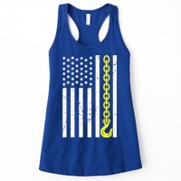 Usa Yellow Thin Line Hook Tow Truck American Driver Great Gift Womens Tank Top