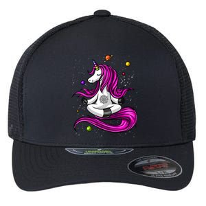 Unicorn Yoga Zen Meditation Spiritual Magical Gift Flexfit Unipanel Trucker Cap